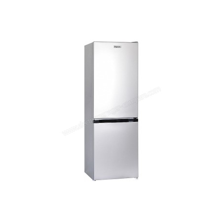 Réfrigérateur Combiné 157L net. Classe E. Congélateur, Low-Frost, 2 clay verre, Silver.