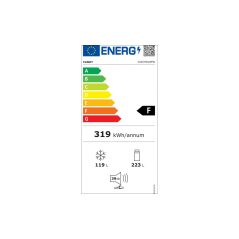 REFRIGERATEUR COMBINE POSE LIBRE CANDY 342 Litres NOFROST CCE3T618FW 