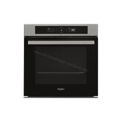 FOUR ENCASTRABLE PYROLYSE WHIRLPOOL 73 LITRES CHALEUR PULSEE - TOURNANTE - GRILL AKZ9635/IX