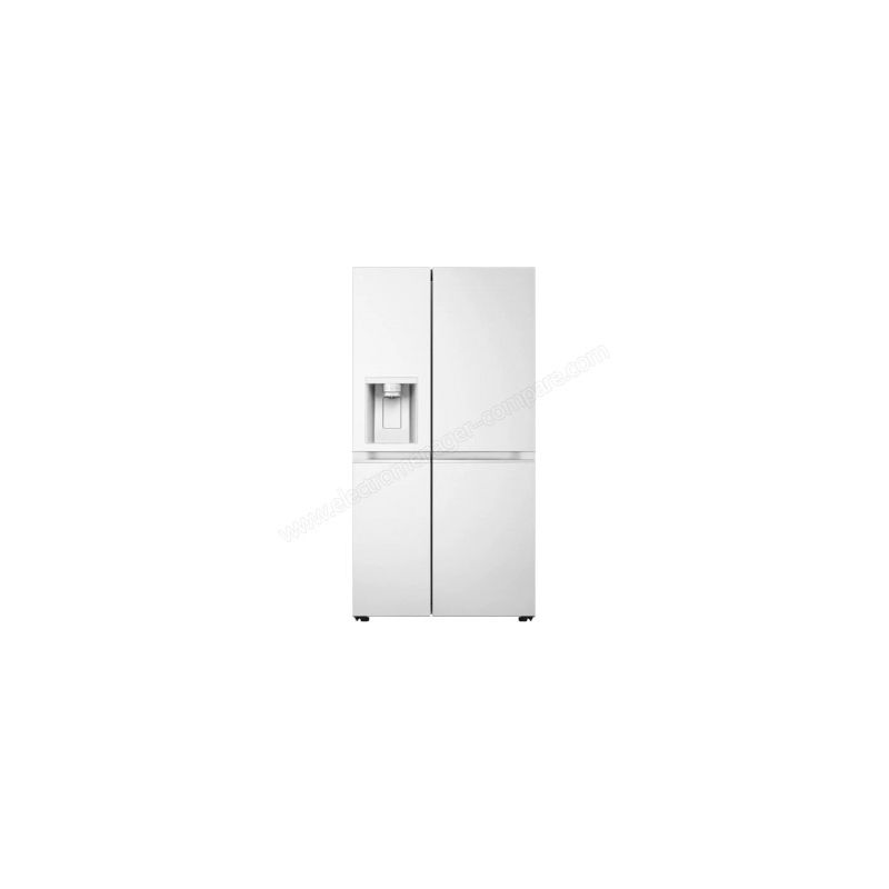 REFRIGERATEUR AMERICAIN CONNECTE LG BLANC NO FROST 638 LITRES (417/221) EAU / GLACE / GLACE PILEE GSLC40SWPE