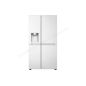 REFRIGERATEUR AMERICAIN CONNECTE LG BLANC NO FROST 638 LITRES (417/221) EAU / GLACE / GLACE PILEE GSLC40SWPE