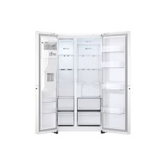 REFRIGERATEUR AMERICAIN LG BLANC NO FROST 638 LITRES (417/221) EAU / GLACE / GLACE PILEE GSLC40SWPE