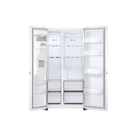 REFRIGERATEUR AMERICAIN CONNECTE LG BLANC NO FROST 638 LITRES (417/221) EAU / GLACE / GLACE PILEE GSLC40SWPE