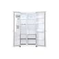 REFRIGERATEUR AMERICAIN CONNECTE LG BLANC NO FROST 638 LITRES (417/221) EAU / GLACE / GLACE PILEE GSLC40SWPE