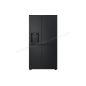 REFRIGERATEUR AMERICAIN CONNECTE LG COULEUR NOIR NO FROST 638 LITRES (417/221) EAU / GLACE / GLACE PILEE GSLC40EPPE