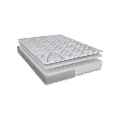 MATELAS SOUTIEN FERME 3 ZONES DE CONFORT 20 CM EBAC MARYLAND 140x190