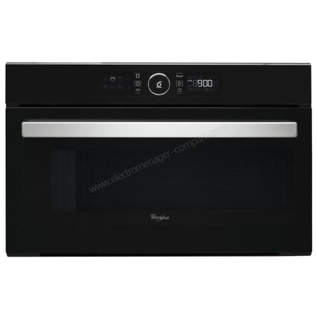 FOUR MICRO ONDE ENCASTRABLE WHIRLPOOL COULEUR NOIR 31L MULTIFONCTION 6eme SENS AMW730IX