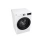 LAVE LINGE FRONTAL POSE LIBRE 9Kg LG 1400TR/MIN Classe énergie : A Fonction VAPEUR DIRECT DRIVE F94R35WHSA