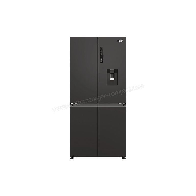 REFRIGERATEUR POSE LIBRE MULTIPORTE HAIER NO FROST DISTRIBUTEUR EAU FRAICHE 463L (307/156) HCR3818EWPT