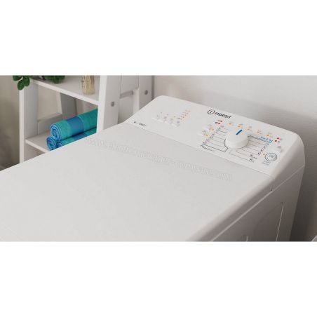 LAVE LINGE TOP 6 KG INDESIT 1000TR/MIN CLASS ENERGIE C BTWL60400EU/N