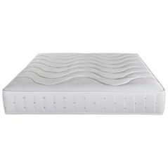 PACK LITERIE MATELAS RESSORTS 27 CM TRES FERME + SOMMIER TAPISSIER SAHARA + TETE DE LIT PRESTIGE SAHARA + 4 PIEDS BOIS COORDONNE