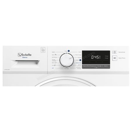 LAVE LINGE POSE LIBRE 12 KG VEDETTE 1400tr/min 78db CLASS ENERGIE B LLC124W