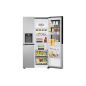 REFRIGERATEUR AMERICAIN POSE LIBRE NOFROST LG 635 Litres (416 / 219) DISTRIBUTEUR GLACE PILEE GLACON EAU FRAICHE GSGV80PYLD