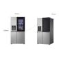 REFRIGERATEUR AMERICAIN POSE LIBRE NOFROST LG 635 Litres (416 / 219) DISTRIBUTEUR GLACE PILEE GLACON EAU FRAICHE GSGV80PYLD