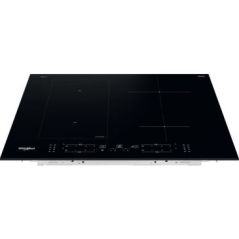 TABLE DE CUISSON INDUCTION 60 CM WHIRLPOOL 4 FOYERS 1 ZONE COMBINE 7200 W WLB4265BF/IXL