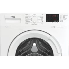 LAVE LINGE POSE LIBRE 7 KG 1400TR/min BEKO CLASS C SteamCure Vapeur WUE7424W0W