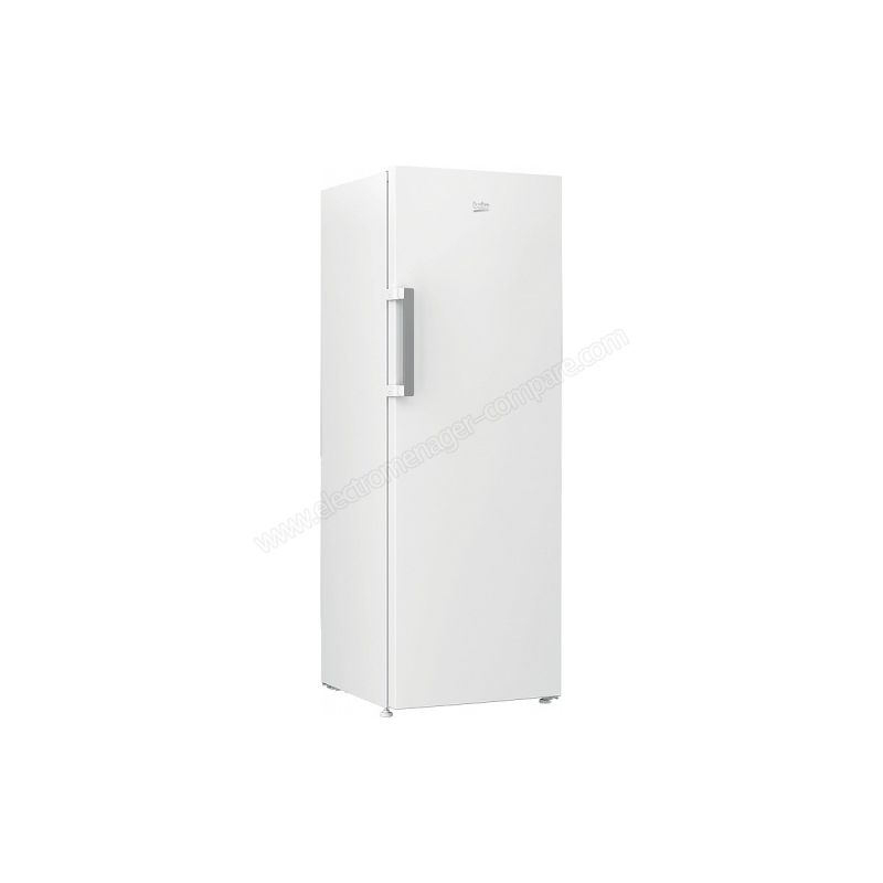 REFRIGERATEUR POSE LIBRE 1 PORTE BEKO 365 LITRES  VENTILE AEROflow • 0-3° CLASSE ENERGIE E B1RMLNE444W 