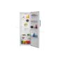 REFRIGERATEUR POSE LIBRE 1 PORTE BEKO 365 LITRES  VENTILE AEROflow • 0-3° CLASSE ENERGIE E B1RMLNE444W 