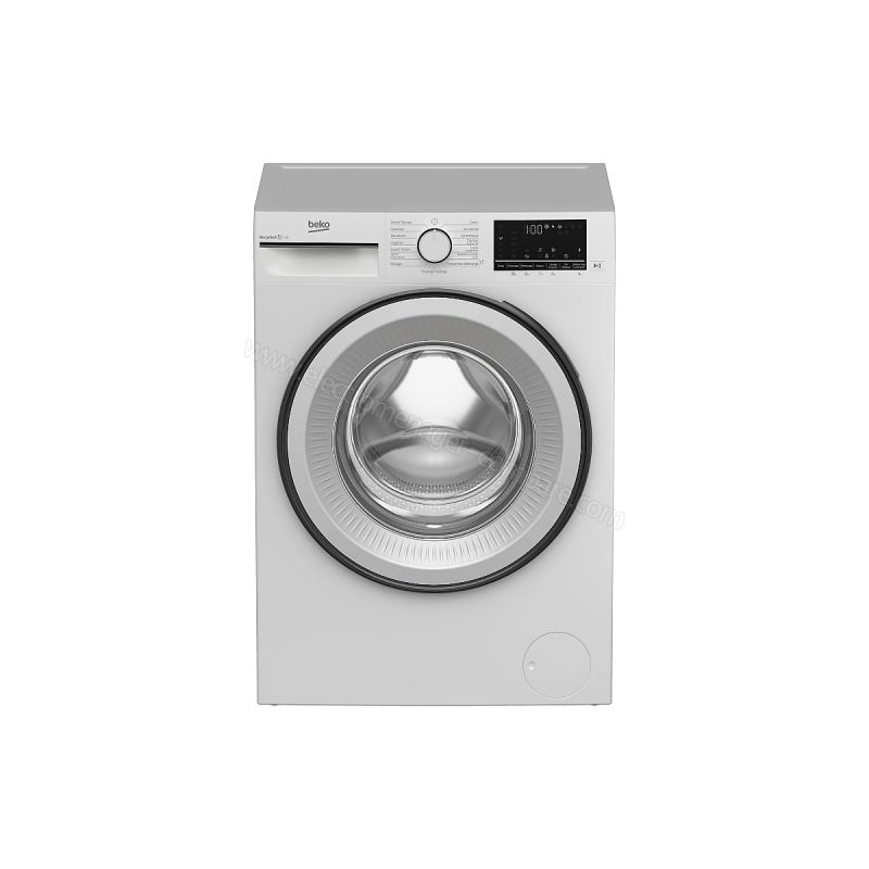 LAVE LINGE POSE LIBRE HUBLOT 11kg BEKO 1400 tr/min VAPEUR CLASS ENERGIE A FIN DIFFEREE AQUAWAVE B3WFT51140W  