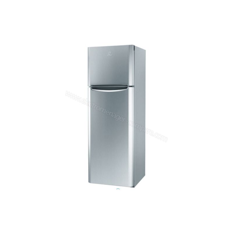 REFRIGERATEUR POSE LIBRE 2 PORTES FROID BRASSE INDESIT 318l (242/75) Hygiene Control CONGELATEUR FROID STATIQUE TIAA12VSI1