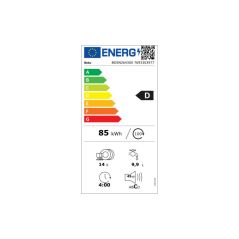 LAVE VAISSELLE INTEGRABLE 14 COUVERTS BEKO Démarrage différé 24h 2 paniers - Panier supérieur réglable en hauteur BDSN26430X