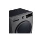 SECHE LINGE POSE LIBRE CONDESATION POMPE A CHALEUR 8KG  LG COULEUR GRAPHITE A++ 65 dB RH8D14ST