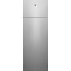 REFRIGERATEUR ARMOIRE POSE LIBRE LOW FROST FROID STATIQUE ELECTROLUX 244 Litres CLASSE ENERGIE E GRIS/INOX LTB1AE28U0