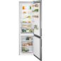 REFRIGERATEUR-CONGELATEUR COMBINE POSE LIBRE NO FROST ELECTROLUX 367 Litres (206/101) CLASSE ENERGIE E GRIS/INOX LNT6ME36U