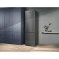 REFRIGERATEUR-CONGELATEUR COMBINE POSE LIBRE NO FROST ELECTROLUX 367 Litres (206/101) CLASSE ENERGIE E GRIS/INOX LNT6ME36U