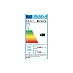 FOUR ENCASTRABLE 73L D DIETRICH DIMENSIONS ENCASTREMENT 585 x 560 x 550 mm (HxLxP) BLANC DOP4556W