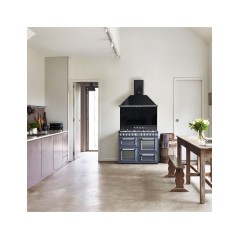 PIANO DE CUISSON MIXTE SMEG MULTI-FOUR 110CM NOIR VAPOR CLEAN