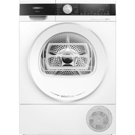 SECHE LINGE CONDENSATION POMPE A CHALEUR 9KG SIEMENS 15 programmes dont SmartFinish Tambour inox 112 litres avec éclairage LED