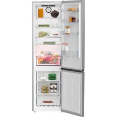 REFRIGERATEUR COMBINE 60 cm POSE LIBRE NO FROST BEKO 355 Litres (249/106) HarvestFresh AeroFlow porte SmoothFit B3RCNE404HXB