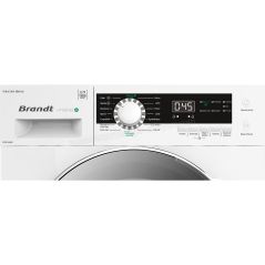 LAVE LINGE POSE LIBRE 12kg / 1400tr/min BRANDT capacité variable automatique Easy-jet Rinçage plus WFB124QW