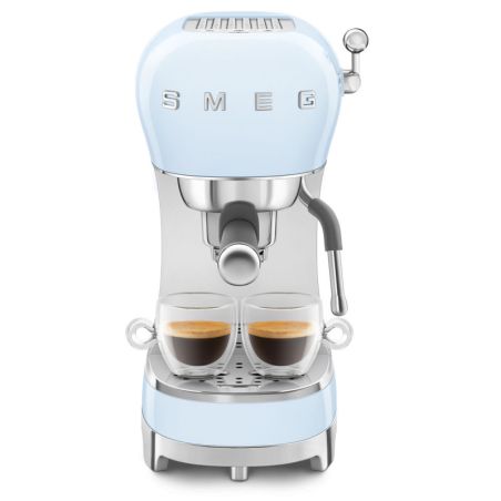 MACHINE A CAFE EXPRESSO MANUELLE SMEG CHAUFFAGE THERMOBLOCK FONCTION LAIT 15 BARS RESERVOIR 1 Litre DOSETTE PAPIER OU CAFE MOULU