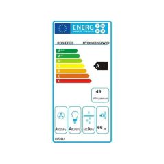 HOTTE ILOT ROSIERES 90CM CONNECTEE 703 M3/h en boost RTSI9CBK5XWIFI