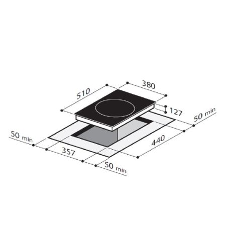 ROSIERES WOK INDUCTION RVI381WOK