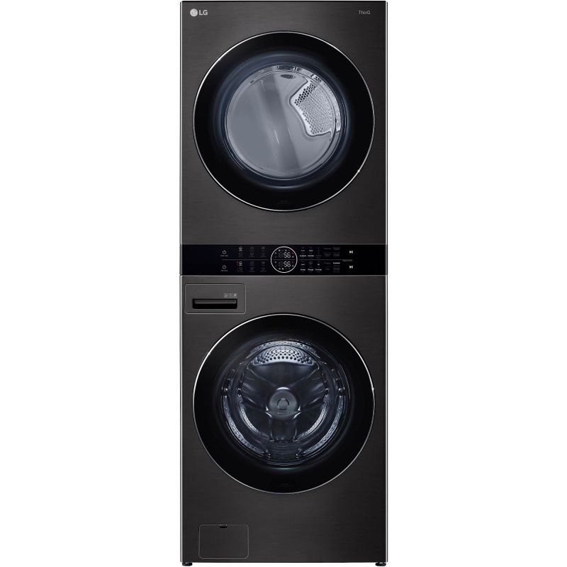 WASHTOWER COMBINE LAVE LINGE - SECHE LINGE POSE LIBRE 17kg/16kg LG Direct Drive™ TurboWash 360° CLASS E/A+++ F761TOWERB