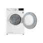 SECHE LINGE POMPE A CHALEUR 9KG LG 64DB CLASS  A++ DIF19H Auto Cleaning Condenser • Smart Diagnosis • LG ThinQ RH9V50WH