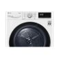 SECHE LINGE POMPE A CHALEUR 9KG LG 64DB CLASS  A++ DIF19H Auto Cleaning Condenser • Smart Diagnosis • LG ThinQ RH9V50WH