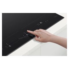 TABLE DE CUISSON INDUCTION 4 FOYERS LG 2 ZONE COMBI STOP&GO 7400W CBIZ2437B