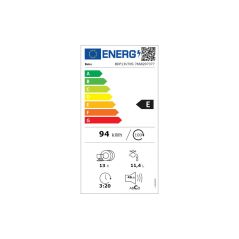 LAVE VAISSELLE POSE LIBRE 60cm BEKO 13 COUVERTS DEPART DIFFERE CLASS E 46 dB BDF13V70S