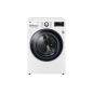 SECHE LINGE POSE LIBRE 60CM 18 KG LG AI DirectDrive • Dual Dry • Smart Diagnosis • LG ThinQ RH8P12WH