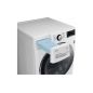 SECHE LINGE POSE LIBRE 60CM 18 KG LG AI DirectDrive • Dual Dry • Smart Diagnosis • LG ThinQ RH8P12WH