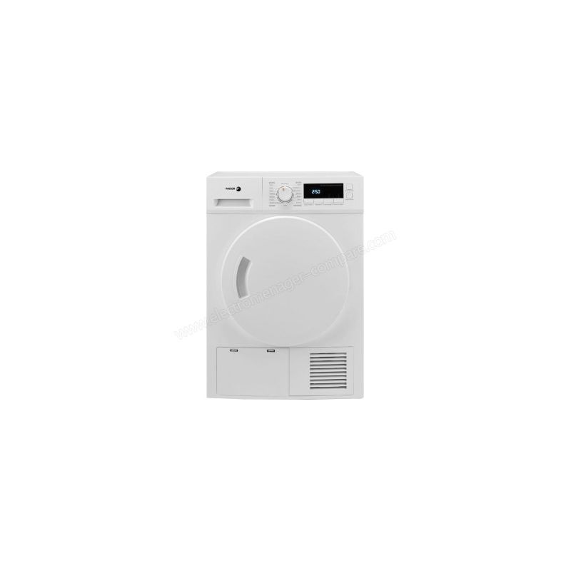 SECHE LINGE CONDENSATION POSE LIBRE 8kg FAGOR DEPART DIFFERE 69dB CLASS ENERGIE B FASC6181