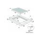 TABLE DE CUISSON 65 cm 4 FOYERS INDUCTION 7400 WATT DE DIETRICH 1 ZONE COMBINE horiZoneTech DTI3656B