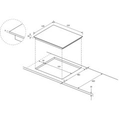 TABLE DE CUISSON 6 DOMAINES CONNECTE HAIER SONDE SANS FIL 4 MULTIZONE HAMTP54MB1