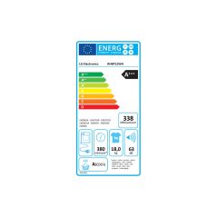 PACK LAVE LINGE 15 kg / 127L F51P12WH + SECHE LINGE 18 kg RH8P12WH LG 