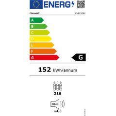 CAVE A VIN DE VIEILLISSEMENT POSE LIBRE CLIMADIFF 
 216 BOUTEILLES CLASS G 35 DB CVP220B2