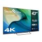 TV QLED 43′ (109 cm) SMARTTECH 4K UHD WebOS TV 43QW02V